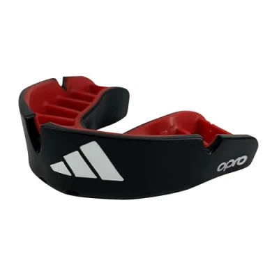 Afbeelding van adidas gebitsbeschermer OPRO Gen4 Silver Edition Zwart Senior