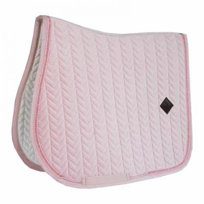 Afbeelding van Kentucky Zadeldekje Velvet Pearls Springen Soft Rose Full