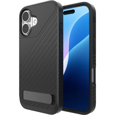 Afbeelding van ZAGG Denali Snap Mag KS iPhone 16 Hoesje zwart