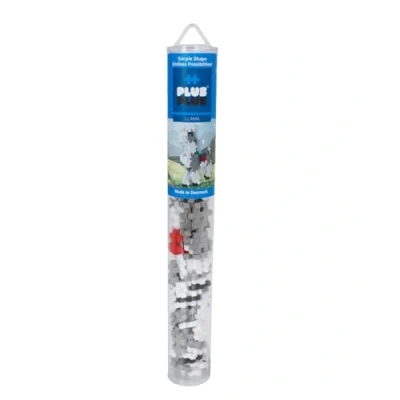 Image de Jeu de construction Plus Mini Basic Llama 100 pièces Blanc et Gris