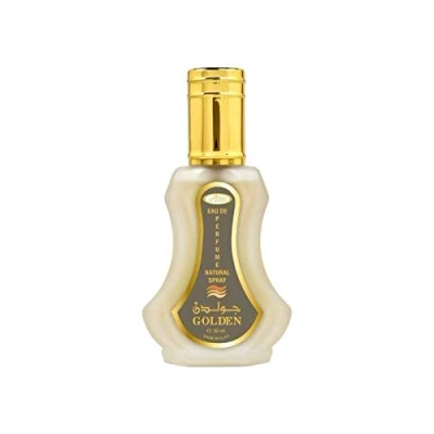 Afbeelding van Golden Al Rehab Parfum 35 ml (amber, oriëntaal, arabisch, oud, muskus, natuurlijke geur, adelaarshout, essentieel, attarusgeur)