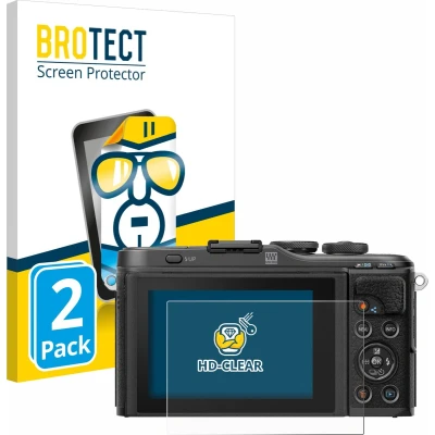 Afbeelding van BROTECT Screenprotector voor Olympus PEN E PL10 Folie Beschermfolie transparant (2 Stuks)
