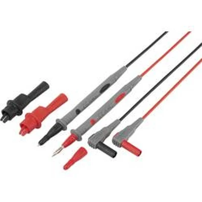 Afbeelding van VOLTCRAFT TL 88 4 Veiligheidsmeetsnoerenset Banaanstekker mm Testpunt 1.80 m Zwart, Rood 1 set(s)