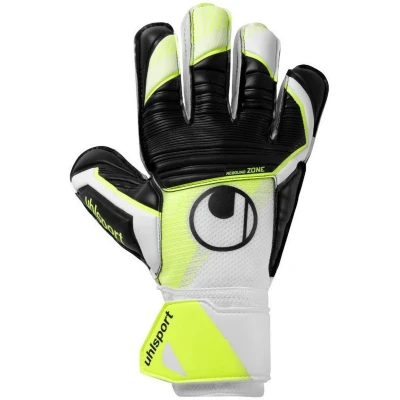Afbeelding van Uhlsport Soft Advanced White Fluo Yellow Keepershandschoenen Maat 10
