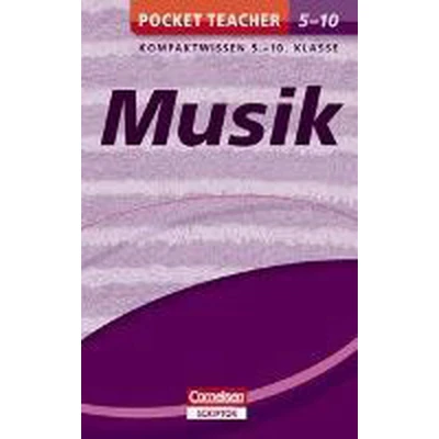 Afbeelding van Pocket Teacher Musik 5. 10. Klasse