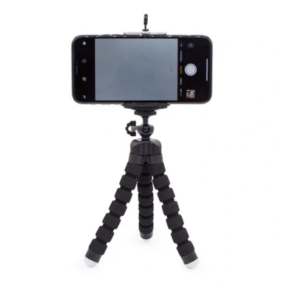 Afbeelding van Kikkerland Telefoon Tripod Zwart