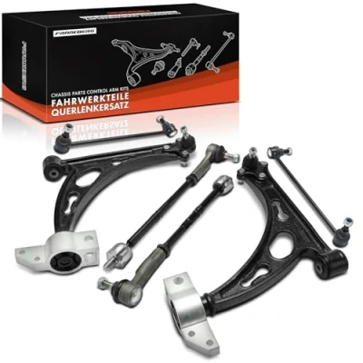 Afbeelding van Frankberg 10 x ophangarmen voorset compatibel met Golf Plus 5M1 521 alle motoren 2004 2013 A3 8P1 2003 2012 Leon 1P1 2005 vervangen # 1K0407151AC