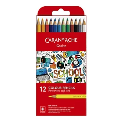 Image de CARADACH SCHOOL LINE CRAYONS PERMAN.ASS.