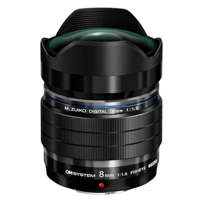 Afbeelding van OM SYSTEM M.Zuiko Digital ED 8mm F/1.8 PRO Fisheye