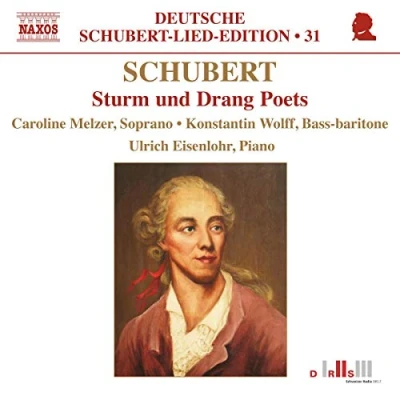 Afbeelding van Caroline Melzer, Konstantin Wolff, Ulrich Eisenlohr Schubert: Sturm Und Drang Poets (CD)