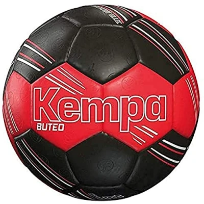 Afbeelding van Kempa Buteo Handbal, Maat: 3, Rot schwarz
