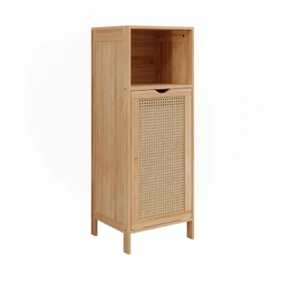 Afbeelding van Vicco Badkamerkast Liora van bamboe, 36 x 98 cm