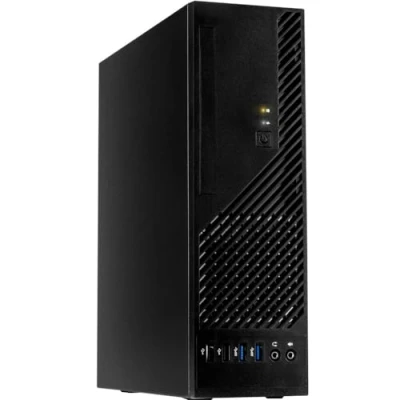Afbeelding van Inter Tech IT 6505 Retro Micro tower PC behuizing Zwart