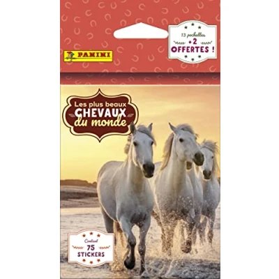 Afbeelding van Paardenstickers Panini collectie 2023 blisterverpakking met 13 zakjes + 2 gratis