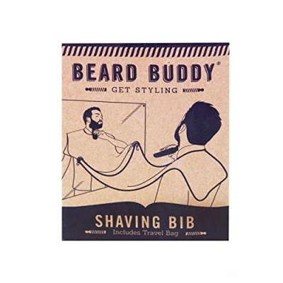 Afbeelding van Fizz Creations Scheerhulp Beard Buddy Heren Polyester Wit
