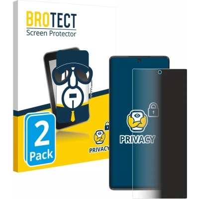 Afbeelding van BROTECT privacy screenprotector voor Motorola Moto G85 Folie Beschermfolie Blauwlichtfilter (2 Stuks)