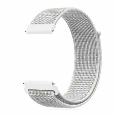 Afbeelding van Garmin Forerunner 55 / 245 645 Sport Loop nylon bandje Wit