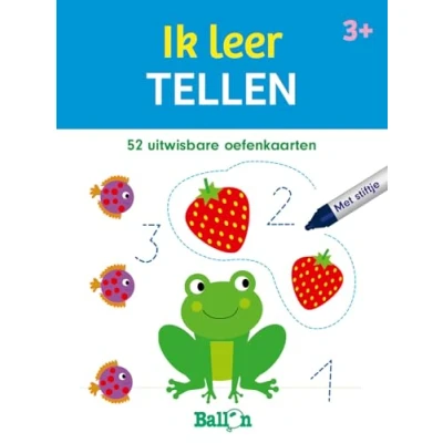 Afbeelding van Speel en leerkaarten 1 Ik leer tellen