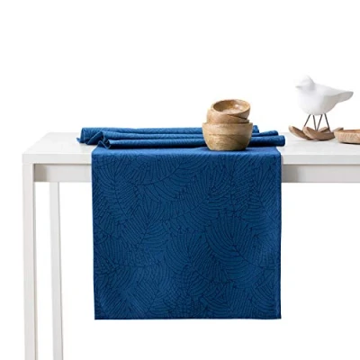 Afbeelding van AmeliaHome Tafelloper, lotuseffect, waterafstotend, 40 x 140 cm