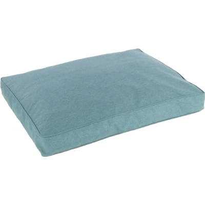 Afbeelding van Flamingo Valeco Kussen Honden Rechthoekig+rits+rand Blauw 80x60x10cm 1st 138180