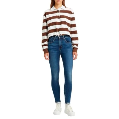 Image de Levi&#039;s Femme Jeans 721 High Rise Skinny, Blue Wave Dark, 26W / 32L