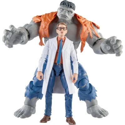 Afbeelding van Hasbro The Avengers Avengers: Beyond Earth&#039;s Mightiest Marvel Legends Gray Hulk &amp; Dr. Bruce Banner 15 cm Actiefiguur Multicolours