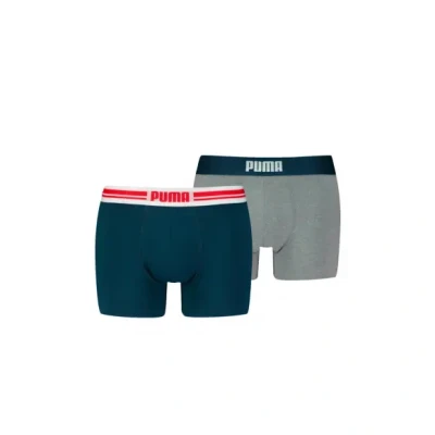 Afbeelding van PUMA Everyday boxershort voor Heren, Zwart/Rood, Maat 6