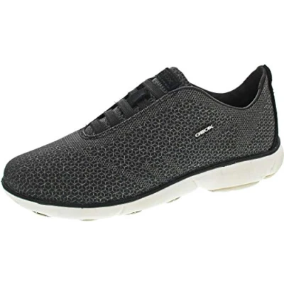 Afbeelding van Geox D Nebula E sneakers voor dames, Black Gun