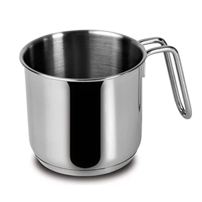 Afbeelding van Lagostina Every Melkkannetje van roestvrij staal, diameter 12 cm, inhoud 1,4 liter