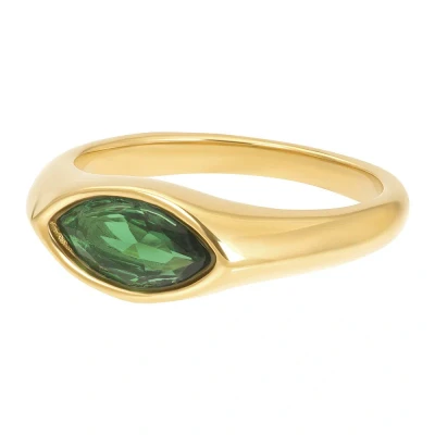 Afbeelding van Jolie Emerald iXXXi Fame Ring 18 / Goud