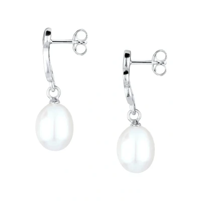 Afbeelding van Elli Glamour Ornament Oorbellen, Dames, Maat: One Size, Silber