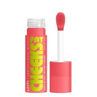 Afbeelding van NYX Professional Makeup Fat Cheeks Blush Volle en kleurrijke wangen Veganistische formule 24 uur hydratatie 12 grip Kleur: Fig Fizz