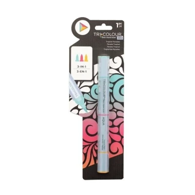 Afbeelding van SN Colour Concept Tropical Paradise TriColour Aqua Pen