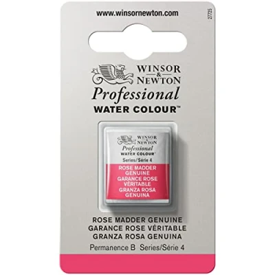 Afbeelding van Winsor &amp; Newton Professionele aquarelverf Aquarelverf, hoge helderheid, lichtecht, archiefkwaliteit, halve emmer, kleur Garance roze ROW