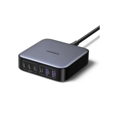 Afbeelding van Ugreen Nexode 200W 6 Port USB Desk Charger space grey 40914