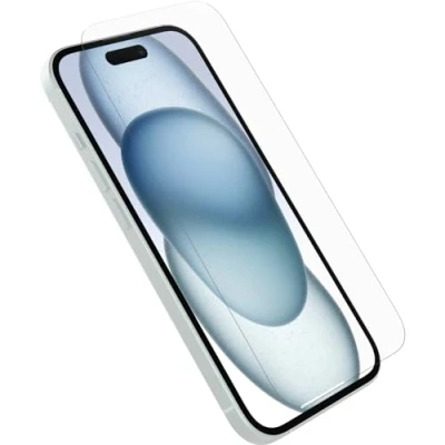 Image de OtterBox Premium Protection d&#039;écran pour téléphone portable antimicrobien verre clair Apple iPhone 15 Plus