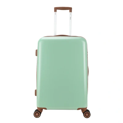 Afbeelding van Decent Retro Koffer Medium 67 cm Olive Light Green