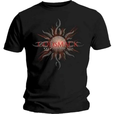 Afbeelding van CLVTZBFCE Godsmack When Legends Rise Heren T shirt Zwart, zwart.