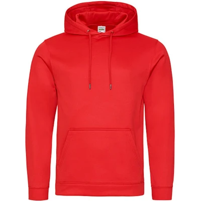 Afbeelding van Just Hoods Sports Polyester Hoodie JH006 Fire red