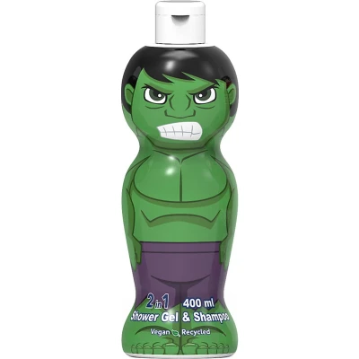 Afbeelding van Hulk Figure 1D Shower gel &amp; Shampoo 2in1 400 ml