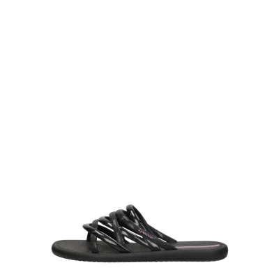 Afbeelding van Meu Sol Slide Slippers Dames Black 990 36 Zwart