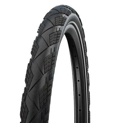 Afbeelding van Schwalbe Buitenband 27.5 2.35(60 584) Marathon Efficiency Evo zw v R
