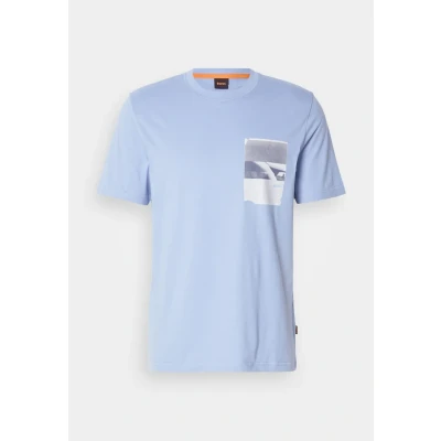 Afbeelding van Boss Heren T Shirt Blauw 50546920/470 Te_Container