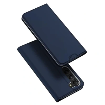 Afbeelding van Dux Ducis Skin Pro Hoesje Geschikt voor Samsung Galaxy S23 Portemonnee Blauw