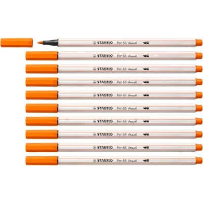 Afbeelding van Brushstift STABILO Pen 568/30 bleek vermiljoen