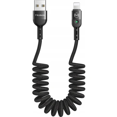 Afbeelding van Mcdodo USB naar Lightning kabel. krulsnoer, 1,8 meter
