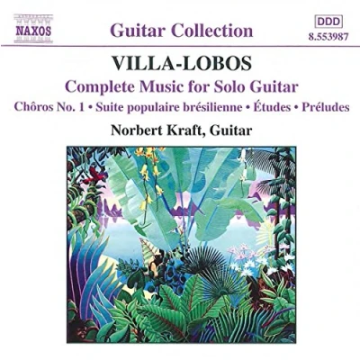 Afbeelding van Norbert Kraft Complete Music For Solo Guitar (CD)