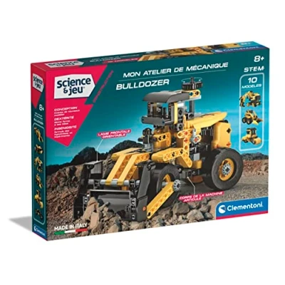 Image de Jeu de construction Clementoni Bulldozer