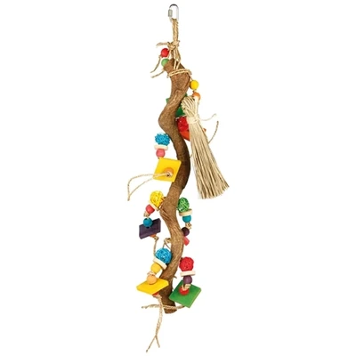 Afbeelding van Trixie Natuurspeelgoed Schorshout / Riet Zeegras Hout 56 CM