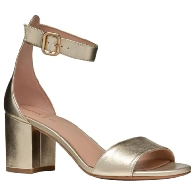 Afbeelding van Geox Virnilisa 65 S, Sandalen, Dames, Maat: 38, goud